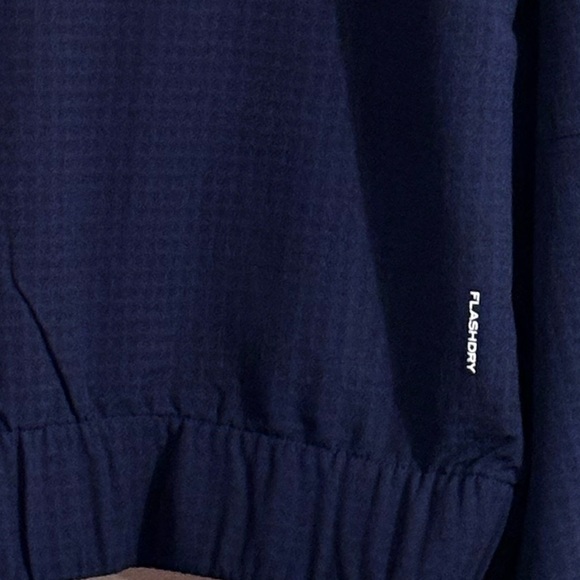 North Face Tekware Grid Ladies Quarter Zip-Up Jacket Navy Blue Siz Xl - Picture 9 of 15